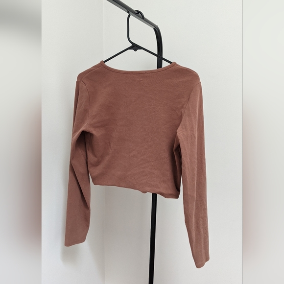 Zara cropped button top - Picture 2 of 2